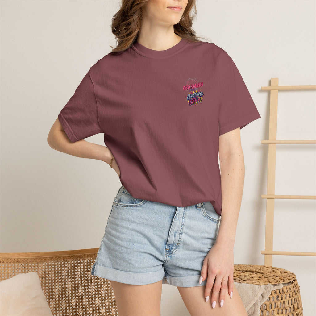 T-Shirt — 'Be Kind' Floral Pocket Graphic Tee