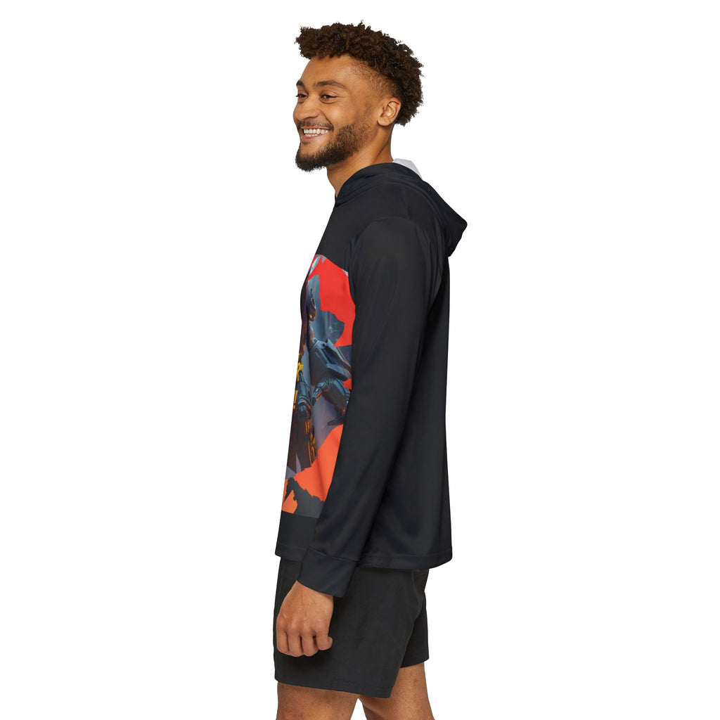 Graphic Gym Hoodie — "It’s Not About 'Bigger, It’s About Being Free!!'"