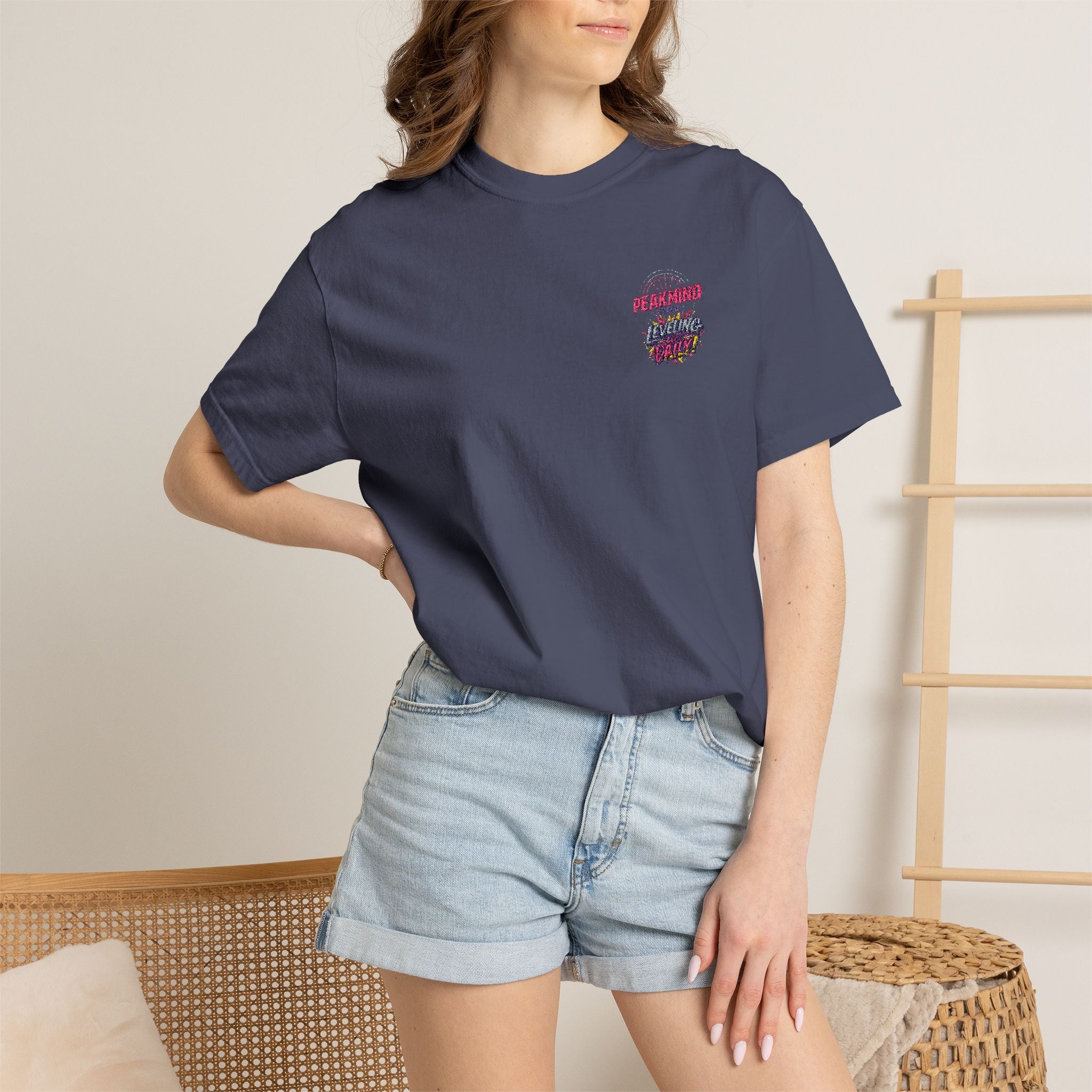 T-Shirt — 'Be Kind' Floral Pocket Graphic Tee