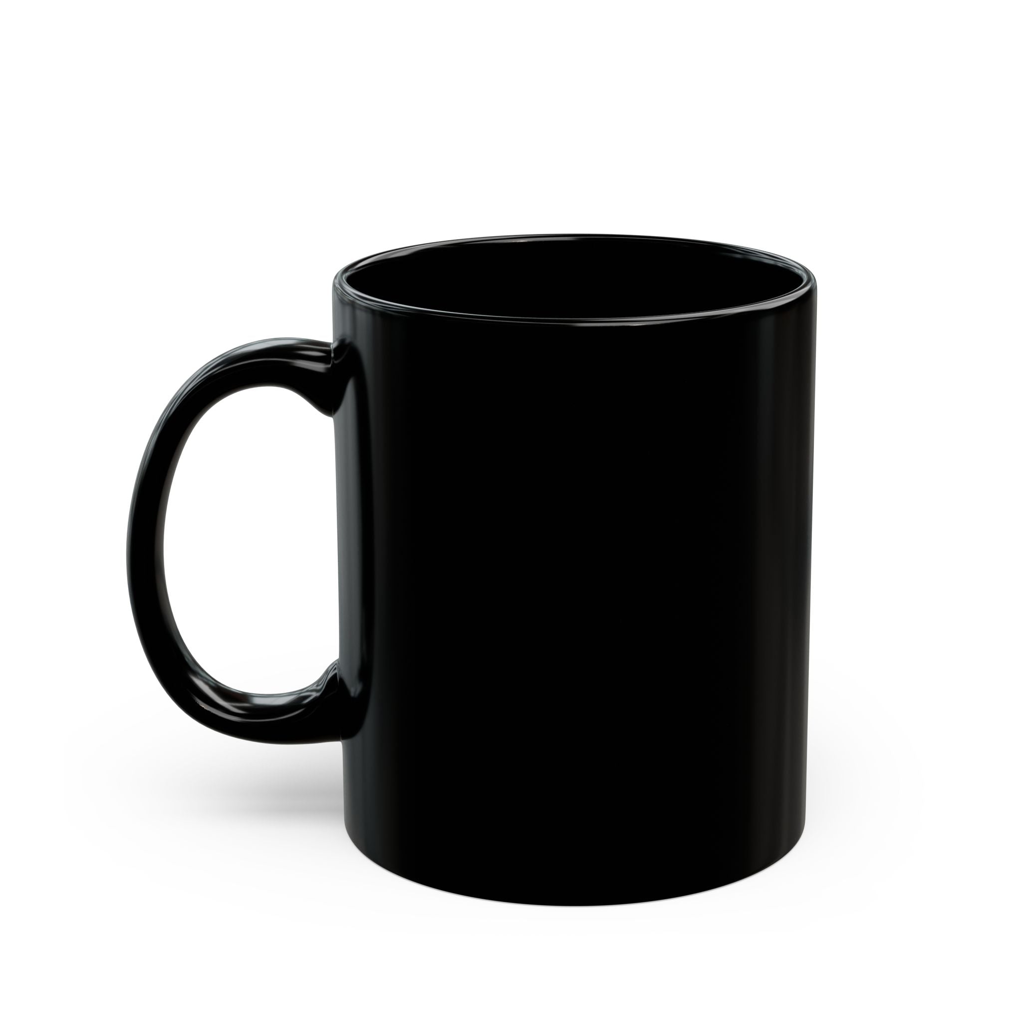 Slow and Steady Turtle Coffee Mug – Inspirational Motivational Black Mug (11oz, 15oz)