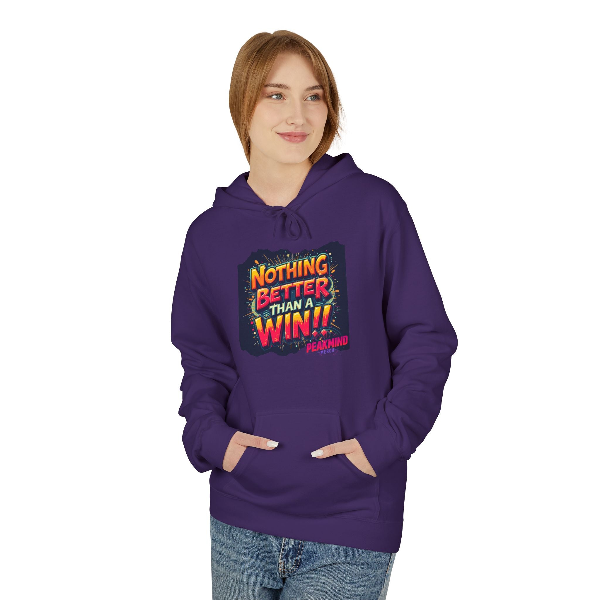 Nothing Better Than a Win Hoodie — Motivational Graphic Pullover