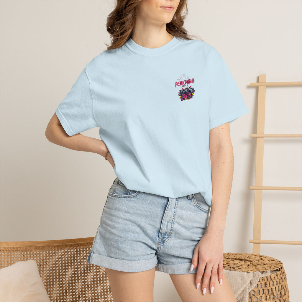 T-Shirt — 'Be Kind' Floral Pocket Graphic Tee
