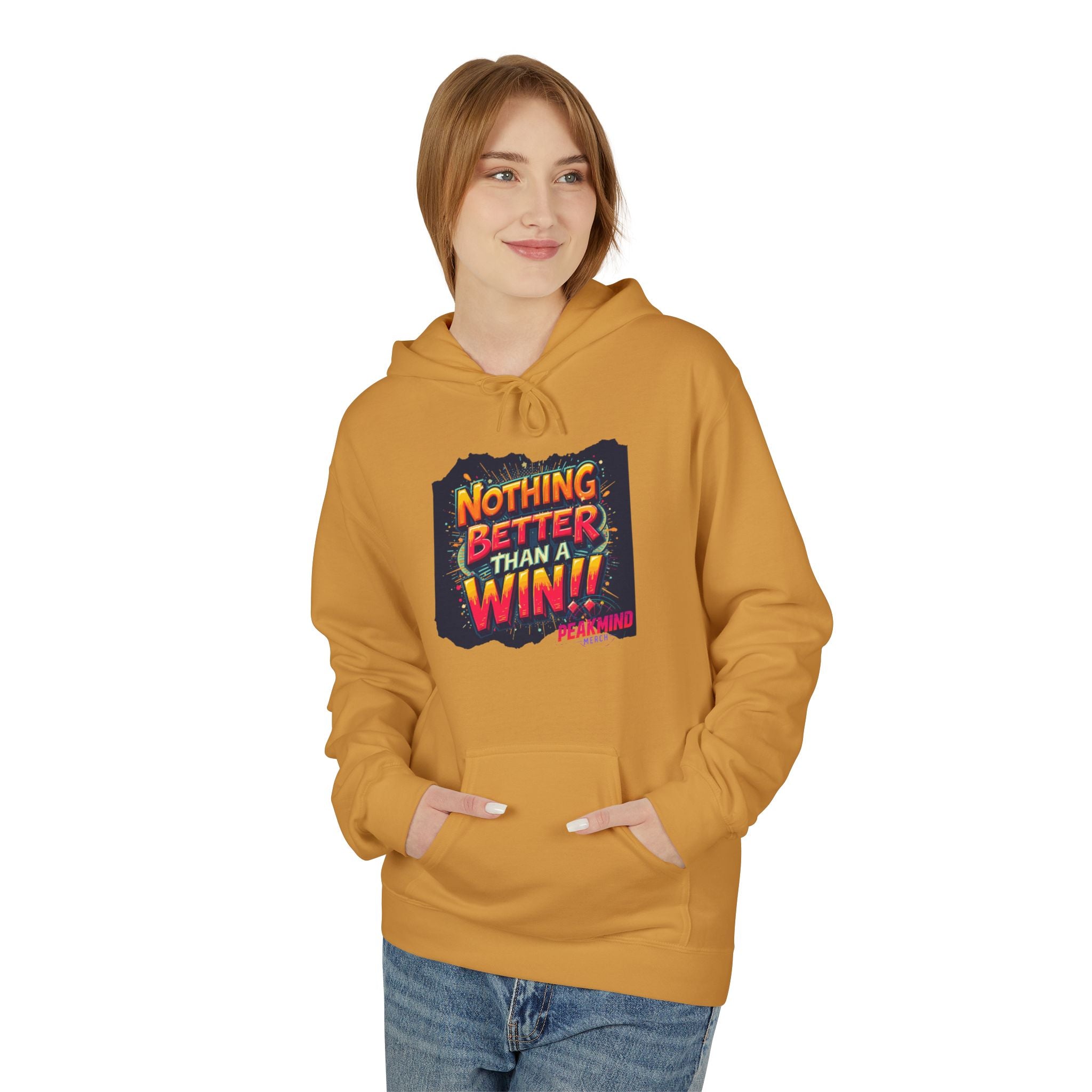 Nothing Better Than a Win Hoodie — Motivational Graphic Pullover