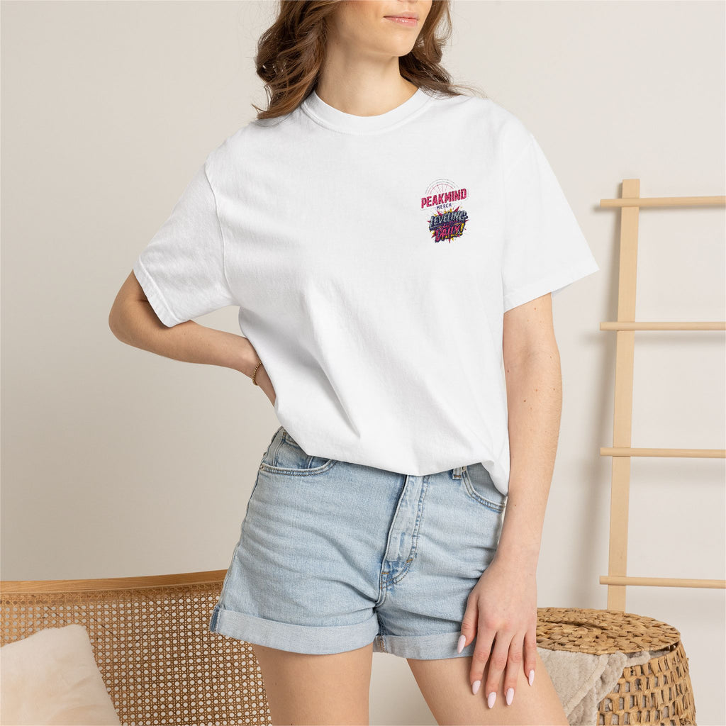 T-Shirt — 'Be Kind' Floral Pocket Graphic Tee